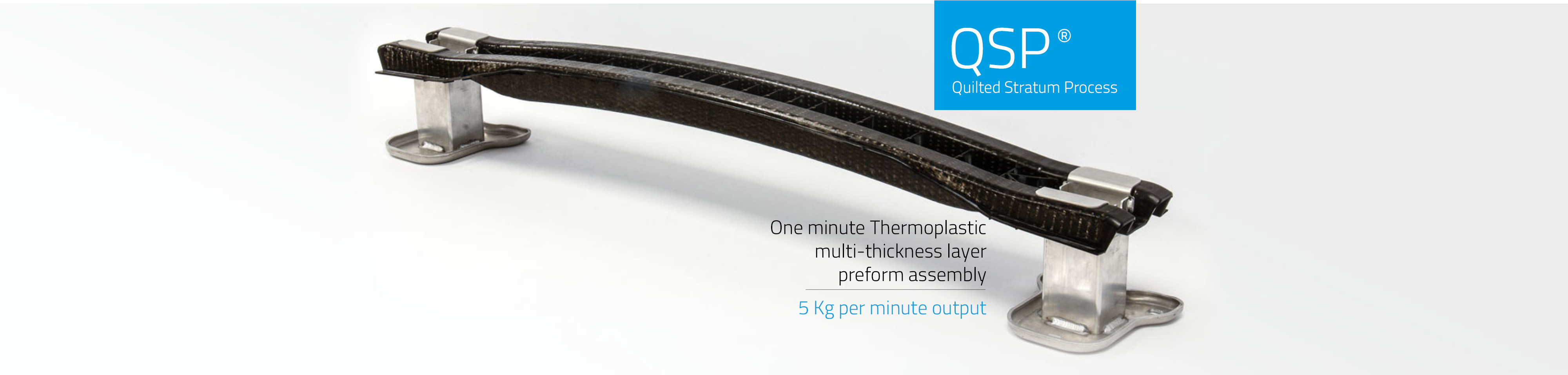 PINETTE PEI designed and manufactured a one minute cycle time process for thermoplastic multi thickness layer preform assembly